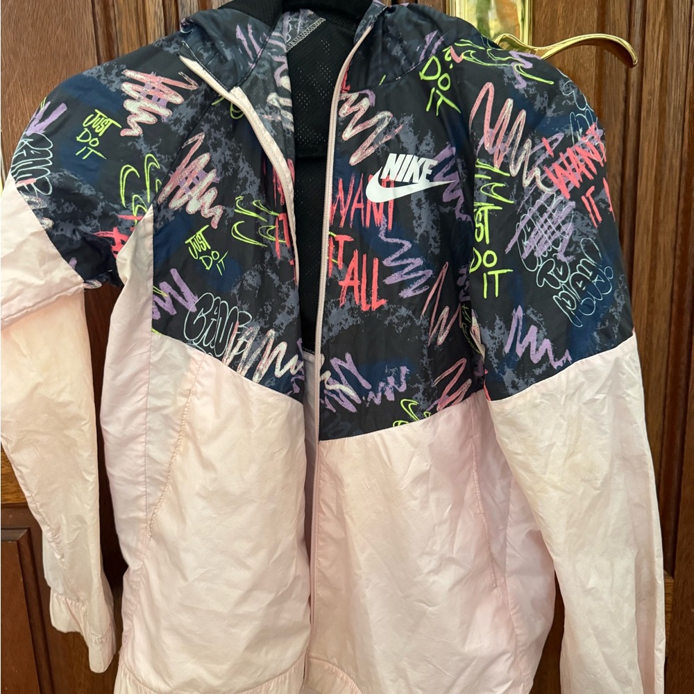 Nike Multicolor Graphic Hooded Jacket